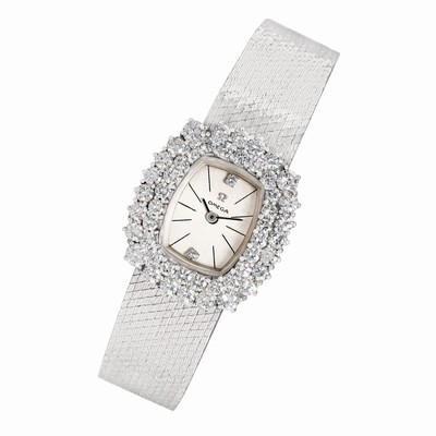 Omega Omega 2310 Classic Manual Female 18k White Gold