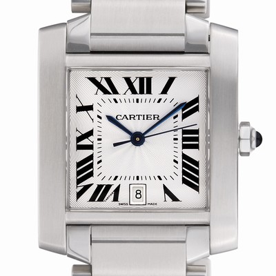 Cartier W51002q3 Tank Francaise Automatic Male Stainless Steel