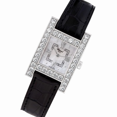 Chopard 445/1 Your Happy Quartz Female 18k White Gold