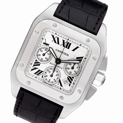 Cartier w2090x8 Santos 100 Automatic Male Stainless Steel