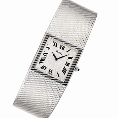 Piaget 9133a6 Classic Manual Male 18k White Gold