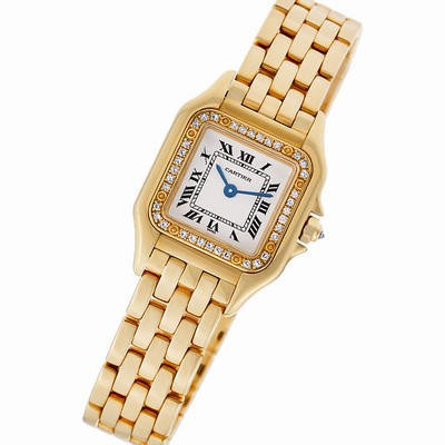 Cartier 1280 Panthere Quartz Female 18k yellow gold