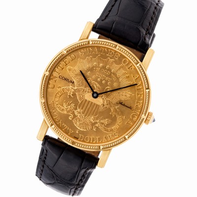 Corum xx $20 Coin Automatic Male 18k yellow gold