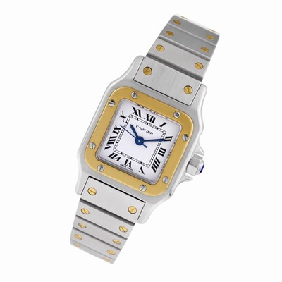 Cartier w20012c4 Santos Automatic Female 18k gold & Stainless Steel