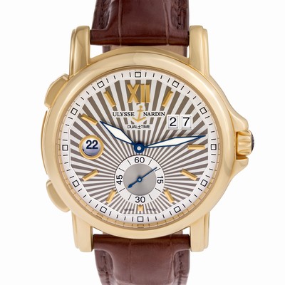 Ulysse Nardin 246-55 Dual Time Automatic Male 18k yellow gold