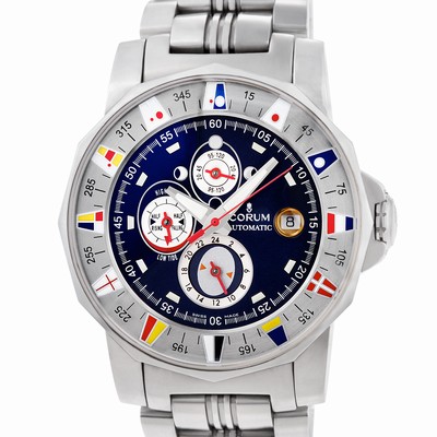 Corum 977.6301.20 Admirals cup 44 tides Automatic Male Stainless Steel