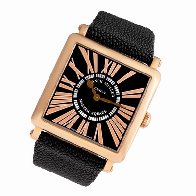 Franck Muller 6002 MQZ Master Square Quartz Female 18k rose gold