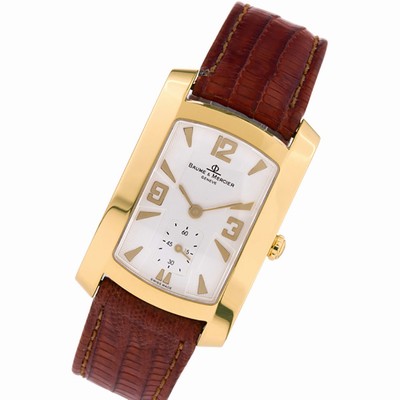 Baume & Mercier mv045224 Hampton Quartz Male 18k Yellow Gold