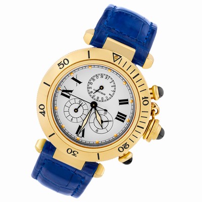 Cartier MG218328 Pasha 35 Quartz Unisex 18k yellow gold