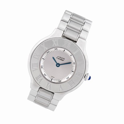 Cartier W10110T2 Must 21 Quartz Unisex Stainless Steel