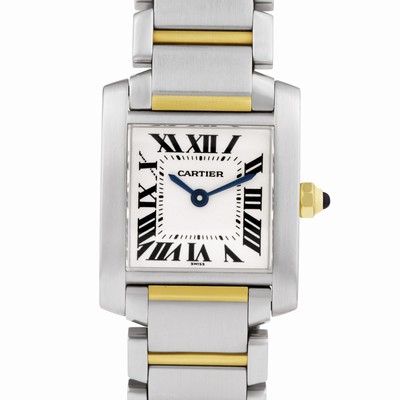 Cartier w51007q4 Tank Francaise Quartz Female Stainless Steel