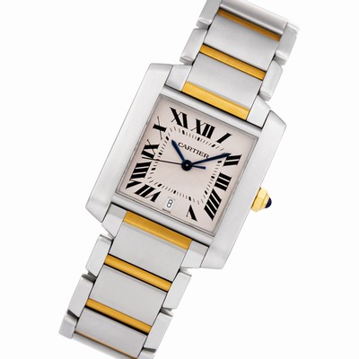 Cartier W51005Q4 Tank Francaise Automatic Male Stainless Steel
