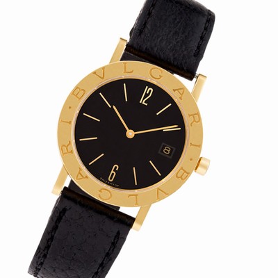 Bvlgari BB33 GL Bvlgari Quartz Unisex 18k yellow gold
