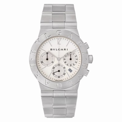 Bvlgari ch 35 S Diagono Quartz Unisex Stainless Steel