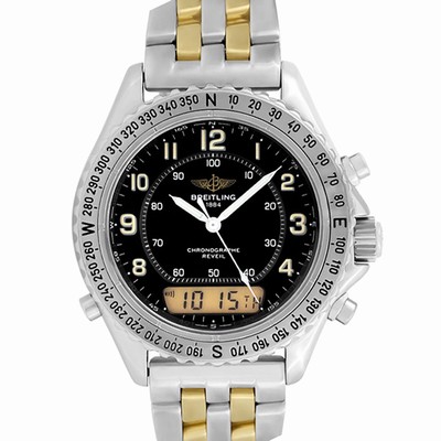 Breitling A51035 Intruder Quartz Male Stainless Steel