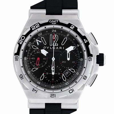 Bvlgari DP 45 STV CH/GMT Diagono Professional Automatic Male Stainless Steel