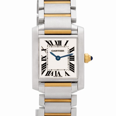 Cartier W51007Q4 Tank Francaise Quartz Female Stainless Steel