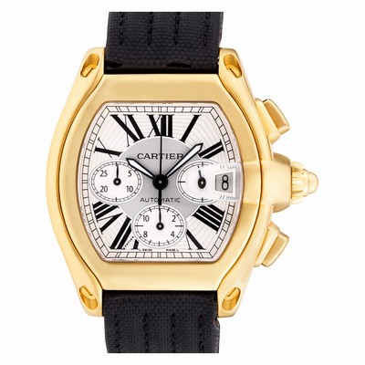 Cartier W62021Y3 Roadster Automatic Male 18k yellow gold