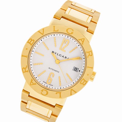 Bvlgari BB 38 GG Bvlgari Automatic Unisex 18k Yellow Gold