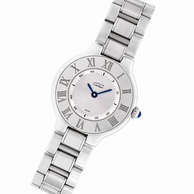 Cartier 1340 21 Quartz Female Stainless Steel