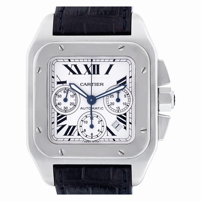 Cartier W20090X8 Santos 100 Automatic Male Stainless Steel