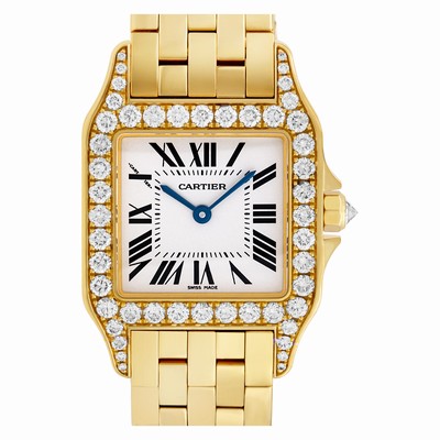 Cartier WF9002W7 Demoiselle Quartz Female 18k yellow gold