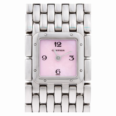 Cartier 2420 Ruban Quartz Female Stainless Steel