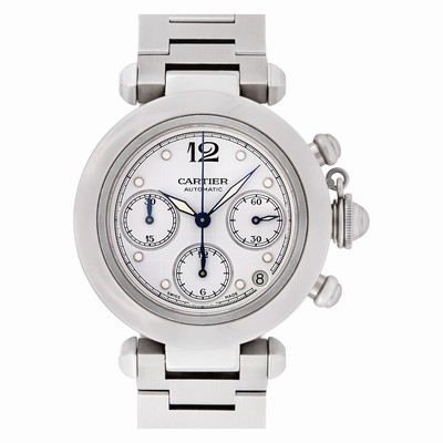 Cartier W31039M7 Pasha Chronograph Automatic Male Stainless Steel