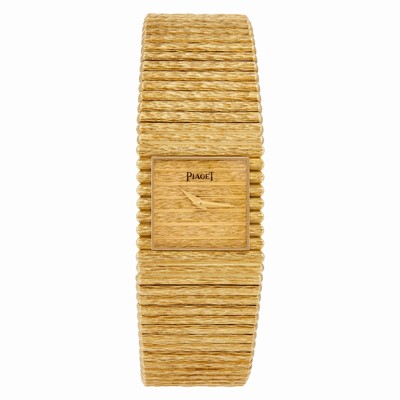Piaget 7131C516 Emperador Quartz Unisex 18k Yellow Gold