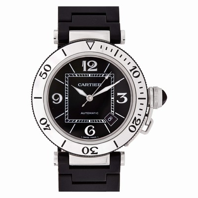 Cartier W31077U2 Pasha Seatimer Automatic Unisex Stainless Steel