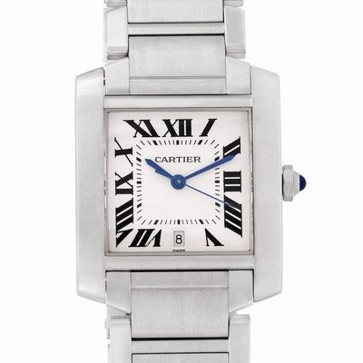 Cartier W51002q3 Tank Francaise Automatic Male Stainless Steel