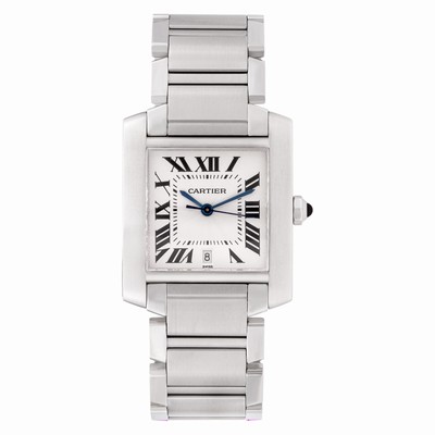 Cartier w51002q3 Tank Francaise Automatic Unisex Stainless Steel