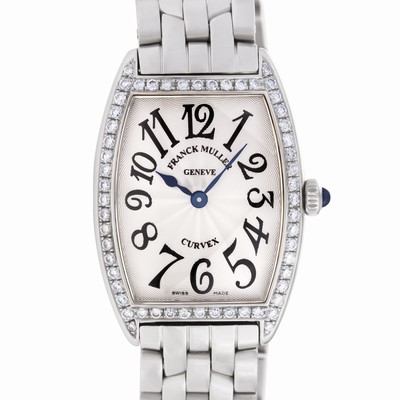 Franck Muller 1752 QZ Curvex Quartz Female Stainless Steel