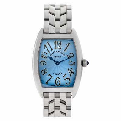 Franck Muller 1752 QZ Curvex Quartz Female Stainless Steel