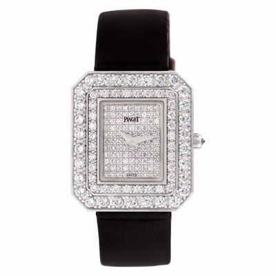 Piaget G0A24034 Protocol Quartz Female 18k White Gold