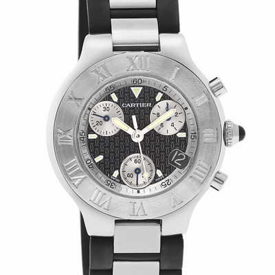 Cartier w510125u2 Chronoscaph Quartz Unisex Stainless Steel