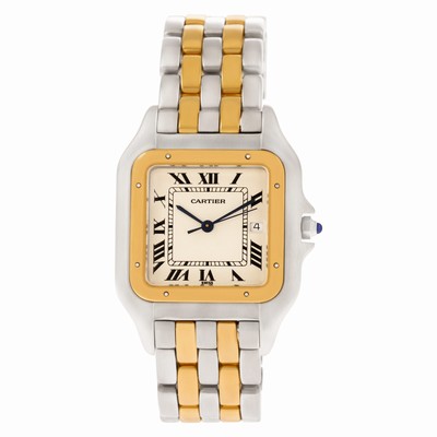 Cartier 163957 Panthere Quartz Male 18k gold & Stainless Steel