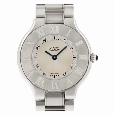 Cartier 1330 Must de Quartz Female Stainless Steel