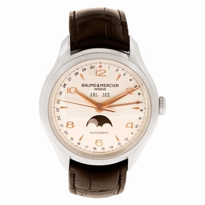 Baume & Mercier 10055 Clifton Automatic Male Stainless Steel