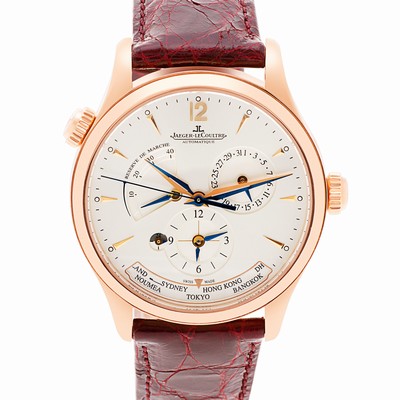 Jaeger LeCoultre 176.2.29.S Geographic Automatic Male 18k rose gold