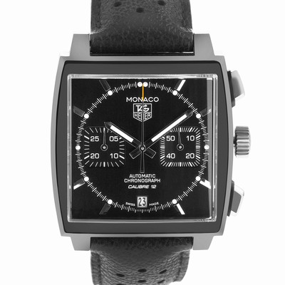 Tag Heuer CAW211M Monaco Calibre 12 Automatic Male Stainless & Carbon fiber