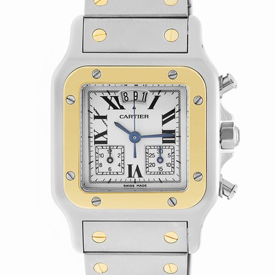 Cartier 2425 Santos Automatic Unisex Stainless Steel