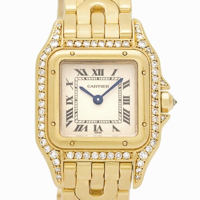 Cartier 866911 Panthere Quartz Female 18k yellow gold