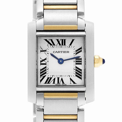 Cartier W51007Q4 Tank Francaise Quartz Female Stainless Steel