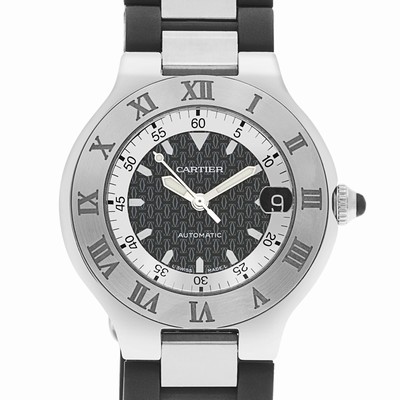 Cartier W10147U2 Autoscaph Automatic Unisex Stainless Steel