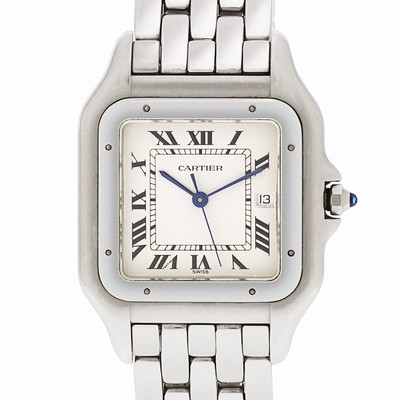 Cartier W25032P5 Panthere Quartz Male Stainless Steel