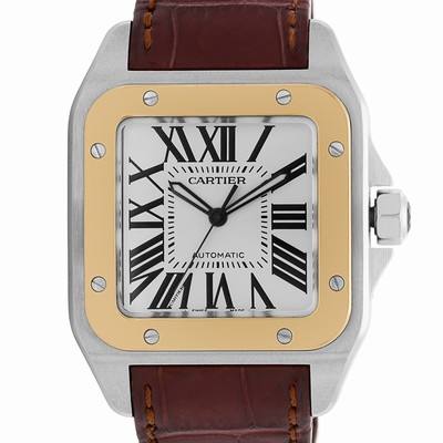 Cartier W20072X7 Santos 100 Automatic Male Stainless Steel