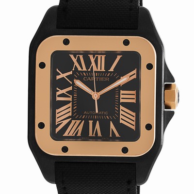 Cartier W2020009 Santos 100 Automatic Male Stainless Steel