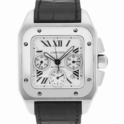 Cartier W20090X8 Santos 100 Automatic Male Stainless Steel