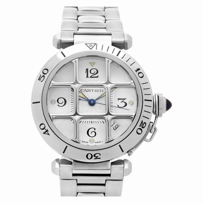 Cartier W31040H3 Pasha Automatic Unisex Stainless Steel